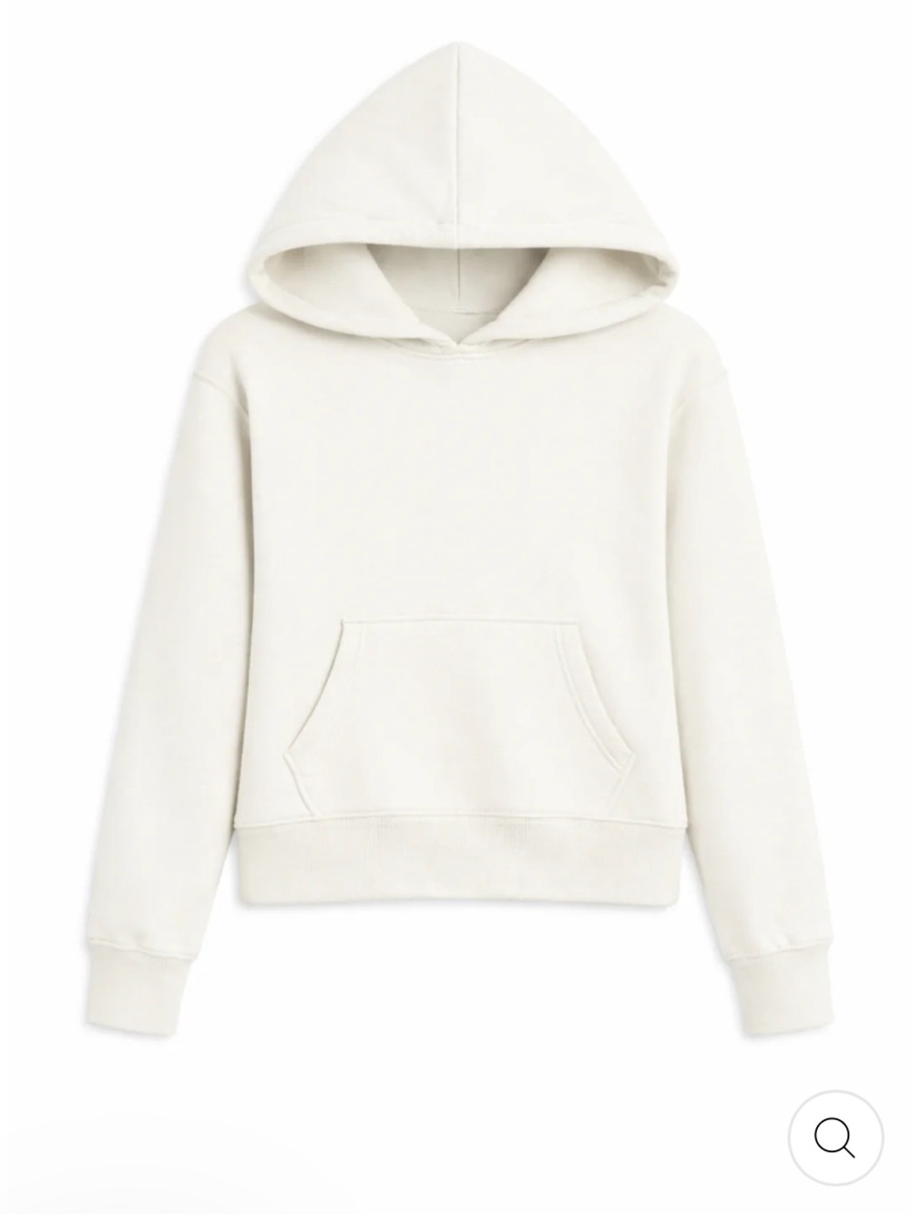 KATIE J NYC TWEEN DYLAN OVERSIZED HOODIE WHITE - TWEEN XL
